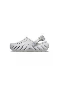 Buty do chodzenia męskie Crocs Echo Clog. Kolor: szary. Materiał: materiał, syntetyk. Styl: sportowy