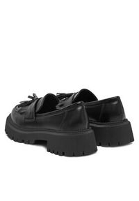 DeeZee Loafersy S670-21 Czarny. Kolor: czarny. Materiał: materiał #4