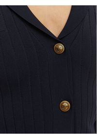 Guess Kardigan W5YR11 Z0130 Granatowy Regular Fit. Kolor: niebieski. Materiał: syntetyk #5