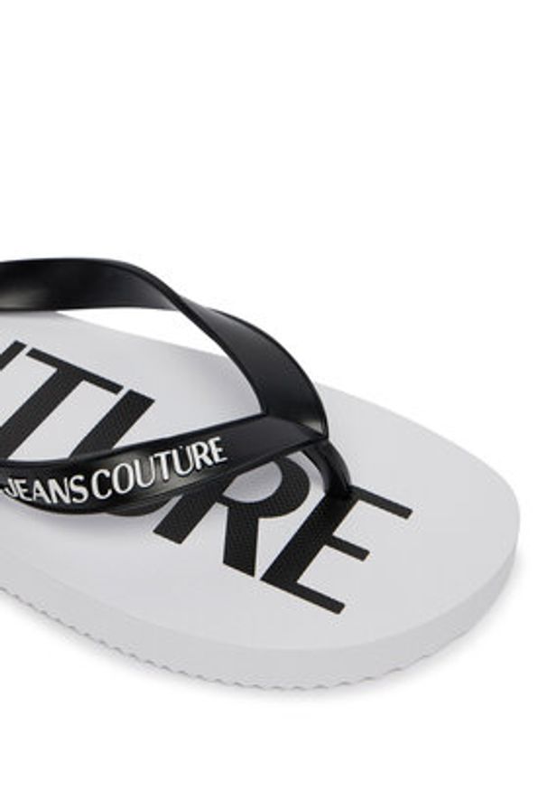 Versace Jeans Couture Japonki 80VA3SQ7 ZSS81 Biały. Kolor: biały. Materiał: syntetyk