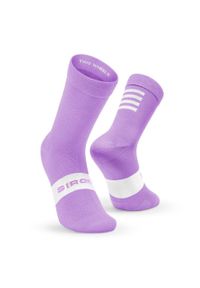 Skarpetki kolarskie unisex SIROKO S1 Lilac Etna. Kolor: niebieski. Materiał: nylon. Sport: kolarstwo