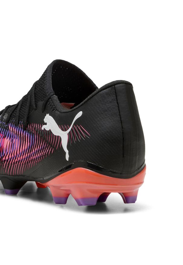 Puma - Buty piłkarskie FUTURE 8 MATCH FG/AG niskie PUMA Black White Glowing Red. Kolor: czerwony, biały, wielokolorowy, czarny. Sport: piłka nożna