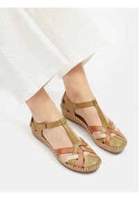 Pikolinos Sandały 655-0732C5 Zielony. Kolor: zielony. Materiał: skóra #3