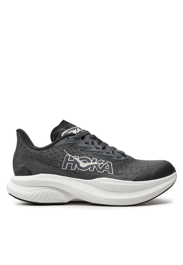 HOKA - Hoka Buty do biegania Mach 6 1147553 Czarny. Kolor: czarny. Materiał: materiał