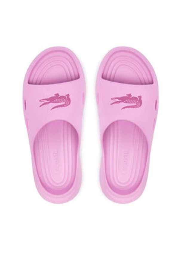Lacoste Klapki Meduz 51CFA0002 LP2 Różowy. Kolor: różowy. Materiał: syntetyk