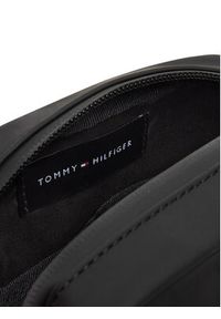 TOMMY HILFIGER - Tommy Hilfiger Saszetka Th Tpu Mini Reporter AM0AM13498 Czarny. Kolor: czarny. Materiał: skóra
