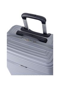 Ochnik - Komplet walizek na kółkach 19''/24''/28''. Kolor: szary. Materiał: guma, poliester, materiał, kauczuk