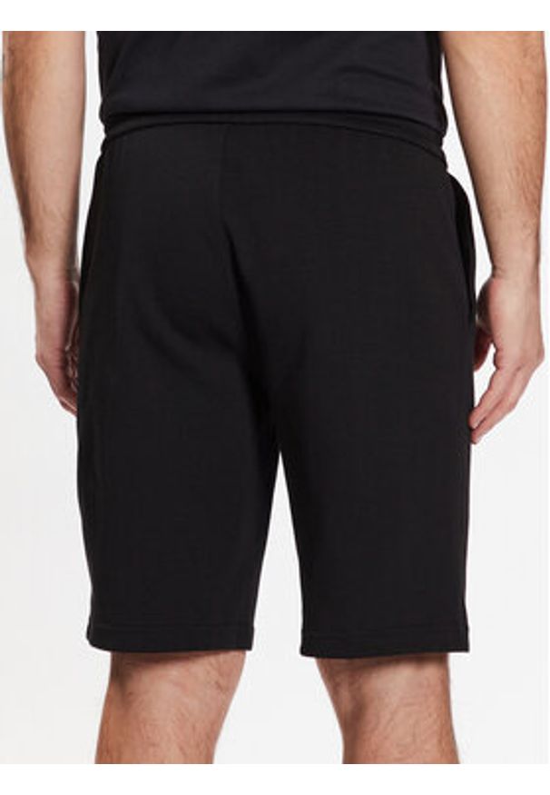 Calvin Klein Szorty sportowe Micro Logo K10K111208 Czarny Regular Fit. Kolor: czarny. Materiał: bawełna, syntetyk. Styl: sportowy