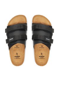 Novesta Klapki Partisan N358001-999701NER Czarny. Kolor: czarny. Materiał: skóra #6
