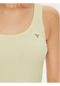 Guess Top V4YP06 K8RT2 Écru Regular Fit. Kolor: kremowy. Materiał: wiskoza #4