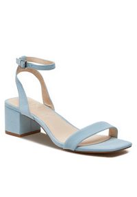 ONLY Shoes Sandały Onlhanna-1 15289352 Niebieski. Kolor: niebieski. Materiał: materiał