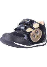 Tenisówki Geox Model B Each Girl B Kolor Niebieski. Kolor: niebieski. Materiał: tkanina, skóra. Sport: turystyka piesza #1