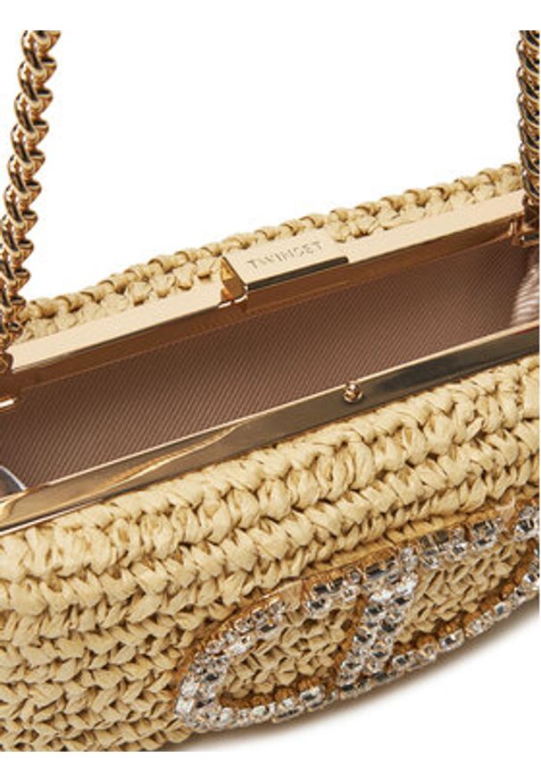 TwinSet - TWINSET Torebka 251TD8240 Beżowy. Kolor: beżowy