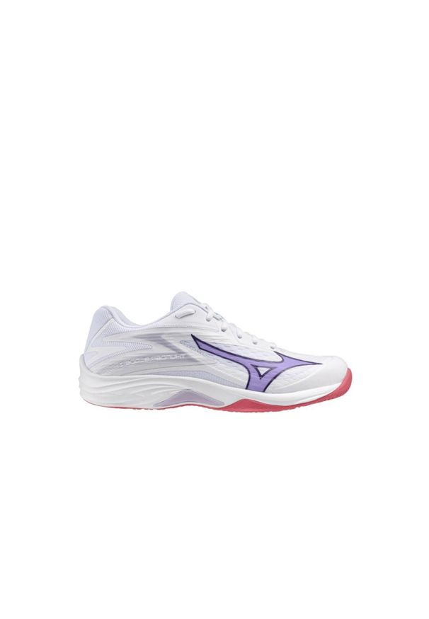 Buty halowe damskie Mizuno Thunder Blade Z. Kolor: biały, wielokolorowy, niebieski