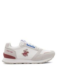 Beverly Hills Polo Club Sneakersy PATCH-01 Biały. Kolor: biały. Materiał: materiał #3
