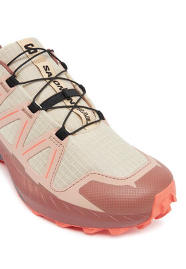 salomon - Salomon Buty do biegania Speedcross Peak L47790400 Pomarańczowy. Kolor: pomarańczowy. Materiał: materiał. Model: Salomon Speedcross