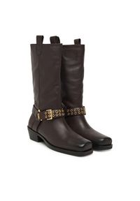 Liu Jo Kozaki Roxy 02 SF5049 P0102 Brązowy. Kolor: brązowy. Materiał: skóra #5