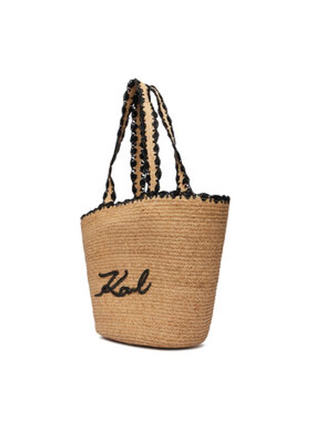 Karl Lagerfeld - KARL LAGERFELD Torebka B1W46070 Beżowy. Kolor: beżowy