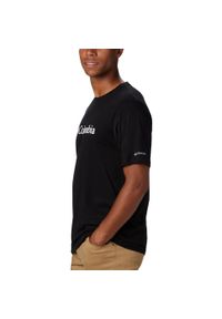 columbia - Koszulka męska T-shirt Columbia CSC Basic Logo. Kolor: wielokolorowy, czarny
