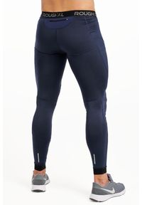 ROUGH RADICAL - Legginsy do biegania męskie Rough Radical Tight. Kolor: niebieski