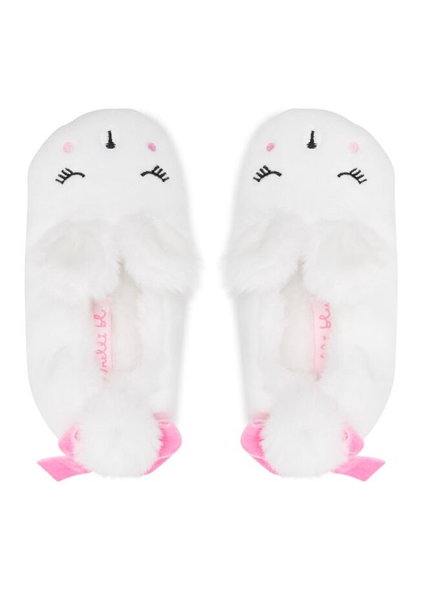 Kapcie Nelli Blu. Kolor: biały