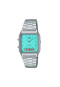 Zegarek Casio. Kolor: srebrny. Styl: vintage #1