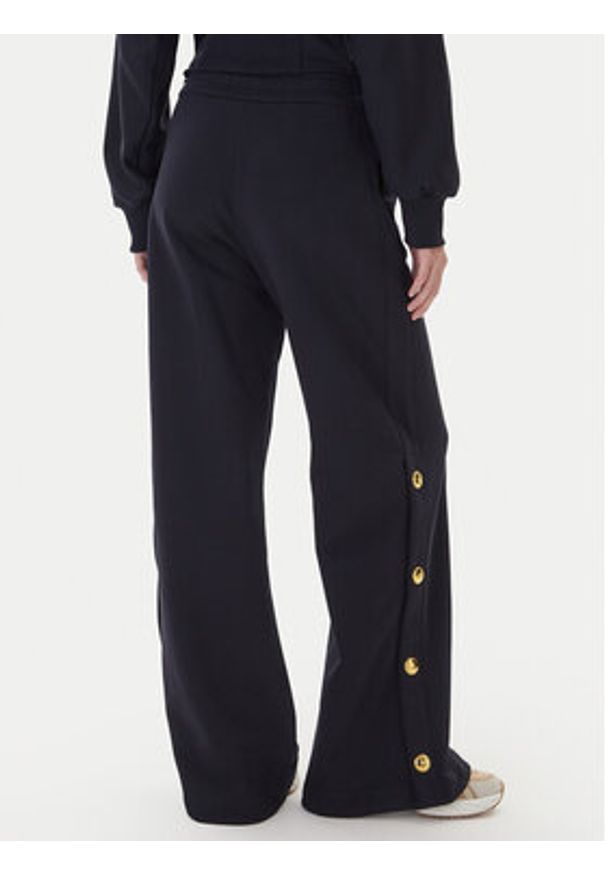 Pinko - PINKO Spodnie dresowe Pasticciato 105649 A2TC Granatowy Regular Fit. Kolor: niebieski. Materiał: bawełna