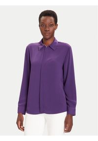 Liu Jo Koszula MF5147 T4241 Fioletowy Regular Fit. Kolor: fioletowy. Materiał: syntetyk