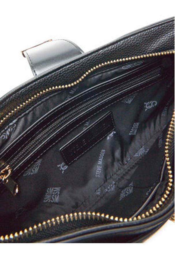 Steve Madden Torebka Blilou SM13001511 Czarny. Kolor: czarny. Materiał: skórzane