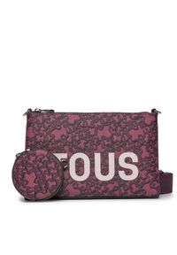 Tous - TOUS Torebka Kaos Mini Evolution 395910254 Bordowy. Kolor: czerwony. Materiał: skórzane
