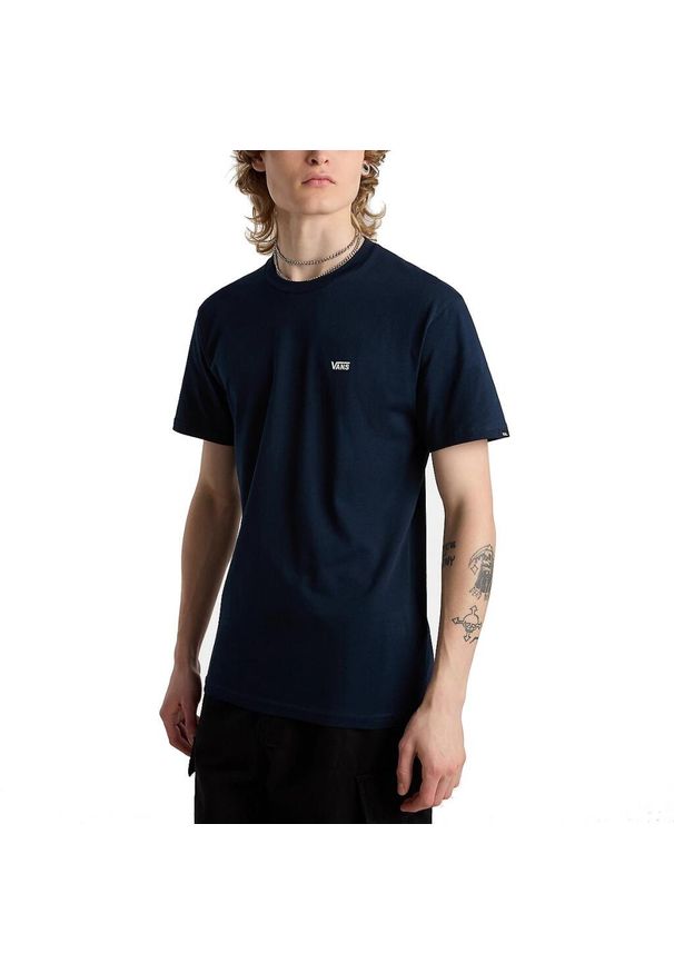 Koszulki Vans Model Left Chest Ii Loose Ss Kolor Niebieski. Kolor: niebieski. Materiał: tkanina