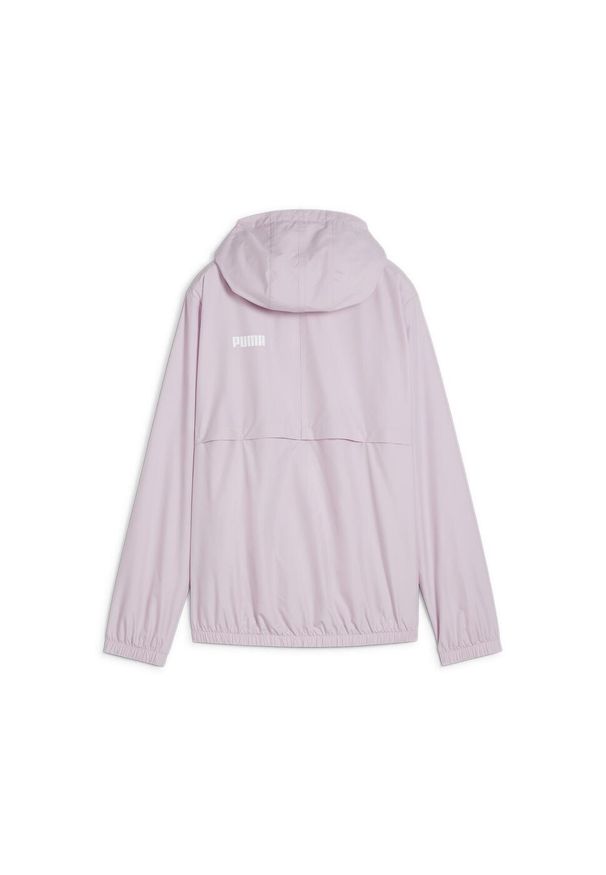 Kurtka uniwersalna damska Puma Ess Solid Windbreaker. Kolor: fioletowy. Materiał: syntetyk