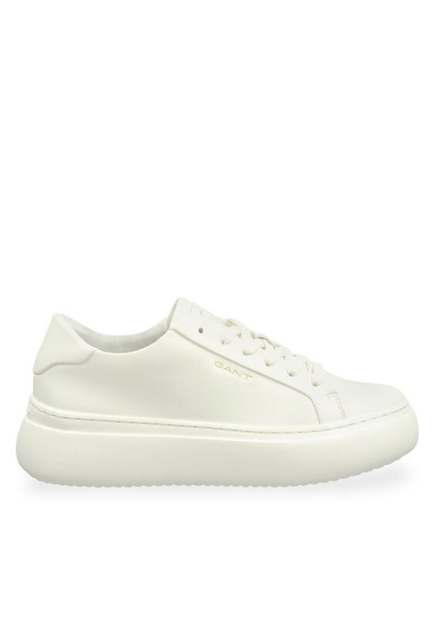 GANT - Gant Sneakersy Jennise Sneaker 28531491 Biały. Kolor: biały. Materiał: skóra