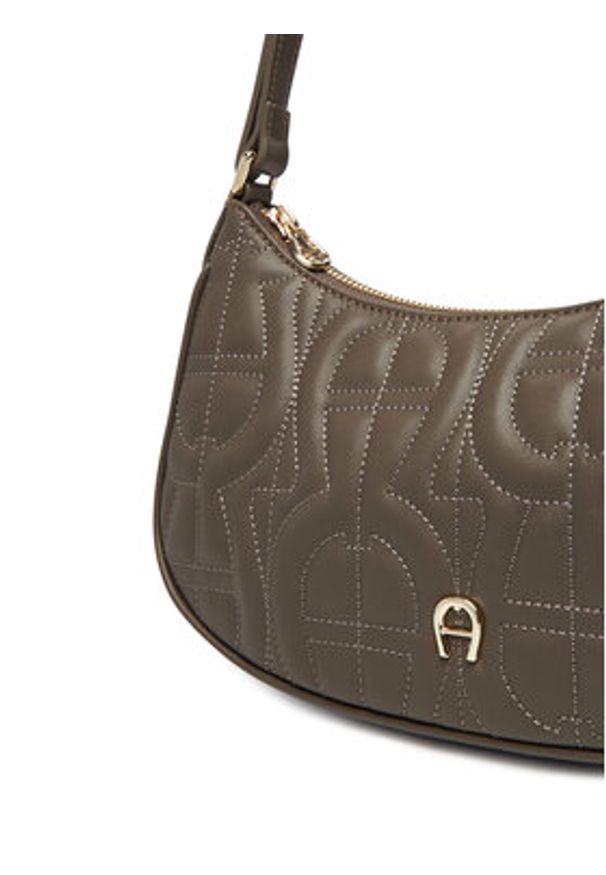 Aigner Torebka Diadora XS 135041 Brązowy. Kolor: brązowy. Materiał: skórzane