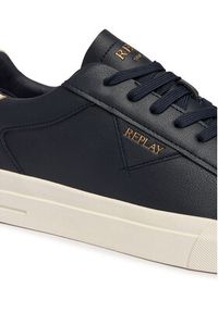 Replay - REPLAY Sneakersy GMZ7D .000.C0008L Granatowy. Kolor: niebieski. Materiał: skóra #5