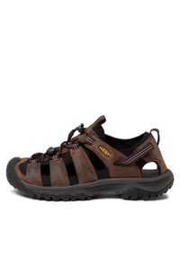 keen - Keen Sandały Targhee III Sandal 1022427 Brązowy. Kolor: brązowy. Materiał: nubuk, skóra #4