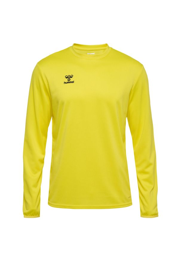 Bluza Hummel Essential. Kolor: żółty. Materiał: materiał. Sport: fitness