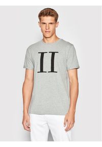 Les Deux T-Shirt Encore Boucle LDM101110 Szary Regular Fit. Kolor: szary. Materiał: bawełna