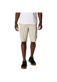 columbia - Spodenki turystyczne męskie Columbia Silver Ridge. Kolor: beżowy. Materiał: nylon. Sport: turystyka piesza #1