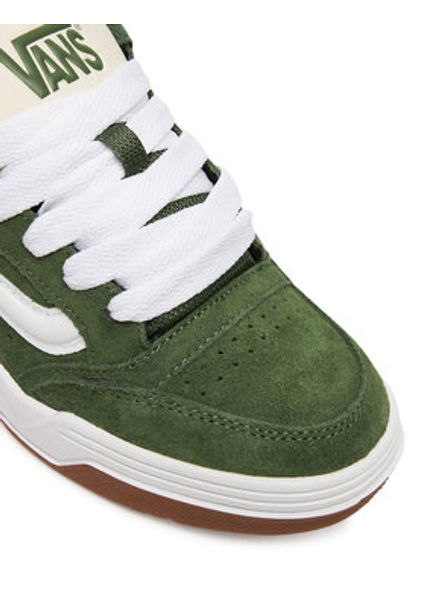 Vans Sneakersy Hylane VN000D1JKGR1 Khaki. Kolor: brązowy. Materiał: skóra, zamsz