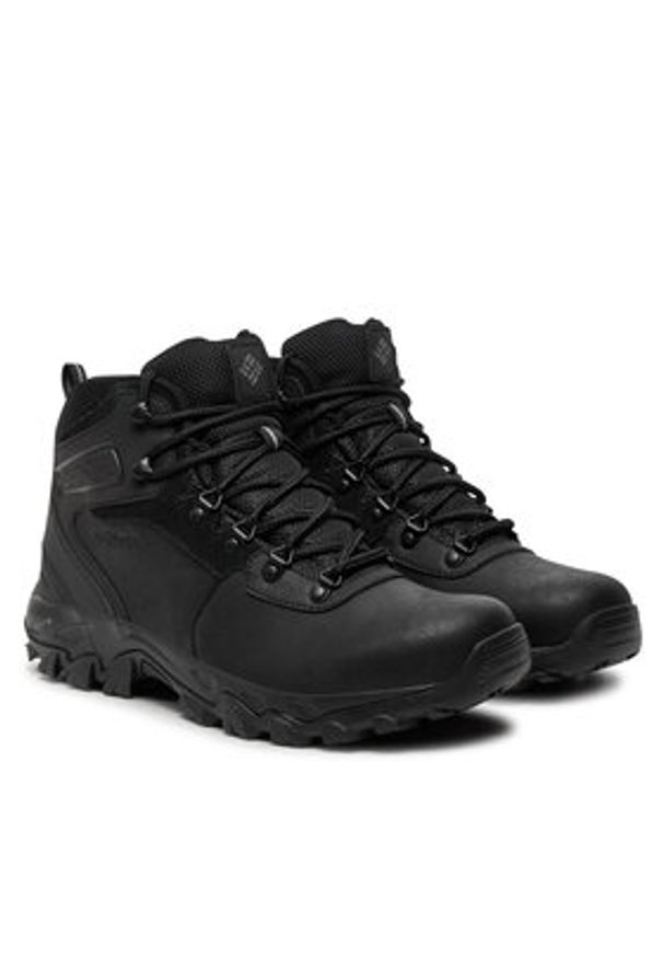 columbia - Columbia Trekkingi Newton Ridge Plus II Waterproof 1594731 Czarny. Kolor: czarny. Materiał: skóra. Sport: turystyka piesza