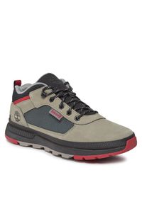 Timberland Sneakersy Field Trekker TB0A635U0851 Beżowy. Kolor: beżowy. Materiał: skóra
