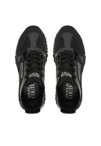Versace Jeans Couture Sneakersy 79YA3SIB ZSC91 Czarny. Kolor: czarny. Materiał: materiał #6
