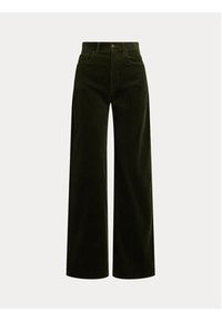 Polo Ralph Lauren Spodnie materiałowe 211A87463001 Zielony Wide Leg. Kolor: zielony. Materiał: bawełna