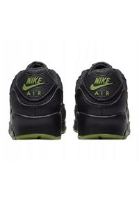 Buty Nike Air Max 90 M DQ4071-005 czarne. Okazja: na co dzień. Kolor: czarny. Materiał: materiał, syntetyk, skóra. Szerokość cholewki: normalna. Model: Nike Air Max, Nike Air Max 90
