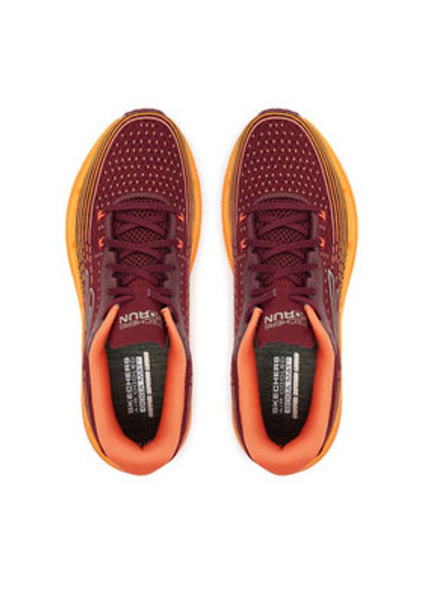 skechers - Skechers Buty do biegania Max Cushioning Premier 2.0-Vivid 2.0 220835/BURG Bordowy. Kolor: czerwony. Materiał: materiał