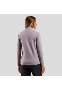Odlo - Bluza techniczna damska ODLO Essential Light Mid Layer 1/2 zip. Typ kołnierza: bez kaptura. Kolor: fioletowy #2