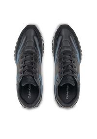 Calvin Klein Sneakersy Low Top Lace Up Pet HM0HM01346 Czarny. Kolor: czarny. Materiał: materiał #6