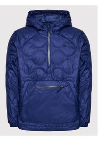 Adidas - adidas Kurtka anorak Quilted H13589 Granatowy Regular Fit. Kolor: niebieski. Materiał: syntetyk #4
