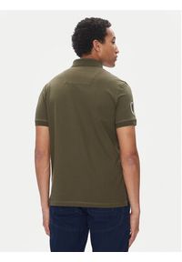 Aeronautica Militare Polo 251PO1851P344 Khaki Regular Fit. Typ kołnierza: polo. Kolor: brązowy. Materiał: bawełna #5
